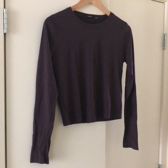 J Brand Carolina long sleeve cotton t-shirt - Picture 3 of 5